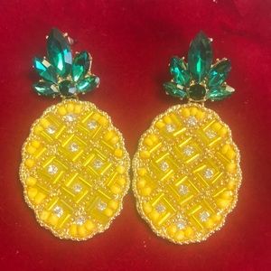 Pineapple earrings